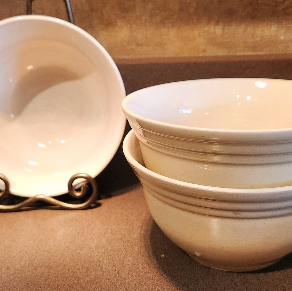 Set of 3 Pfaltzgraff CAPPUCCINO Soup/Cereal Bowls